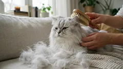 Pälsstorm: så tar du dig igenom säsongsfällning hos hundar och katter