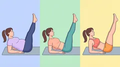 Upp med benen: 3 enkla övningar som får dig att känna dig yngre och håller dig i form