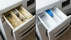 Hur man rengör en tvättmaskinslåda: Ett enkelt sätt att ta bort envisa beläggningar